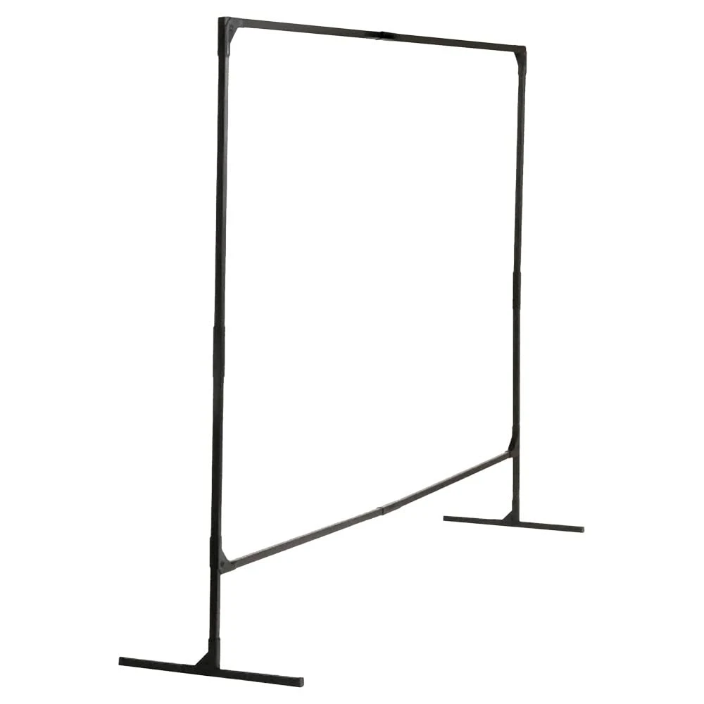 Jackson Safety Welding Curtain, Single Panel Frame, 6x6 ft, Black (36336)