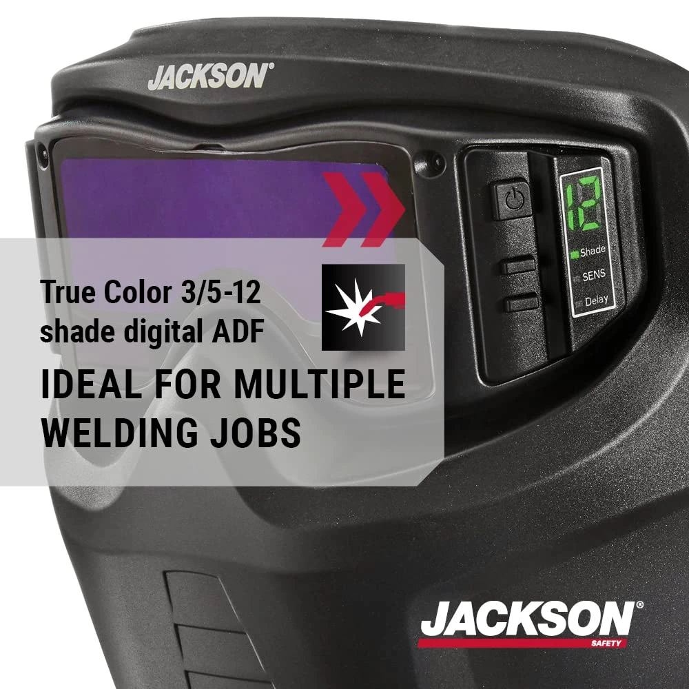 Jackson Safety Rebel ADF Welding Mask, True Color Technology (46200) — product image 3