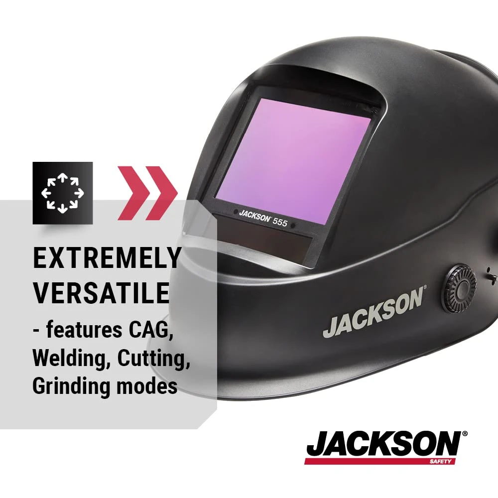 Jackson Safety TRANSLIGHT 555+ Auto Darkening Welding Helmet (46250) — product image 3