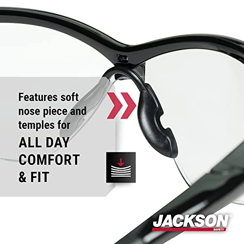 Jackson Safety Lightweight Ultra-Strong SG Safety Glasses (50001) — product image 2