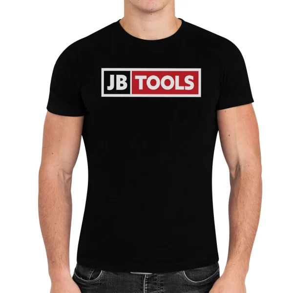 JB Tools Black T-Shirt Large