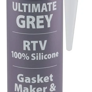 JB Weld 32927 Ultimate Grey RTV Silicone Gasket Maker and Sealant - 9.5 oz