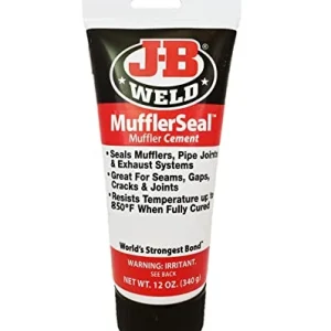 JB Weld 37912 J-B Weld MufflerSeal Muffler Cement Plastic Tube 12 oz.