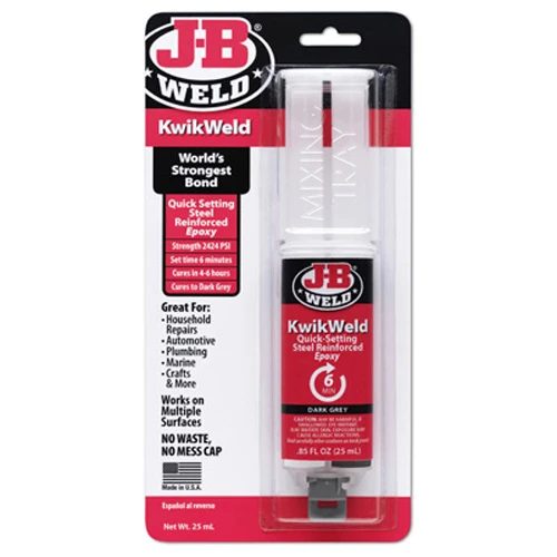 JB Weld 50176 Kwikweld Syringe 25 Ml.