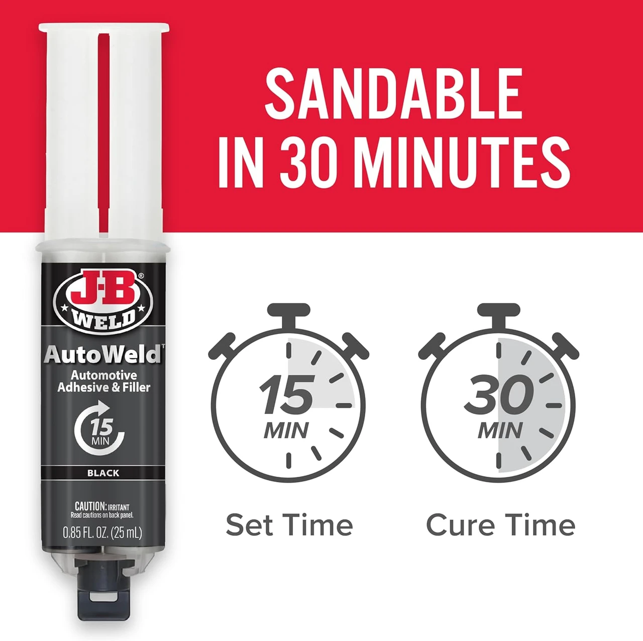 JB Weld Autoweld Syringe - 25ml (50138) — product image 4
