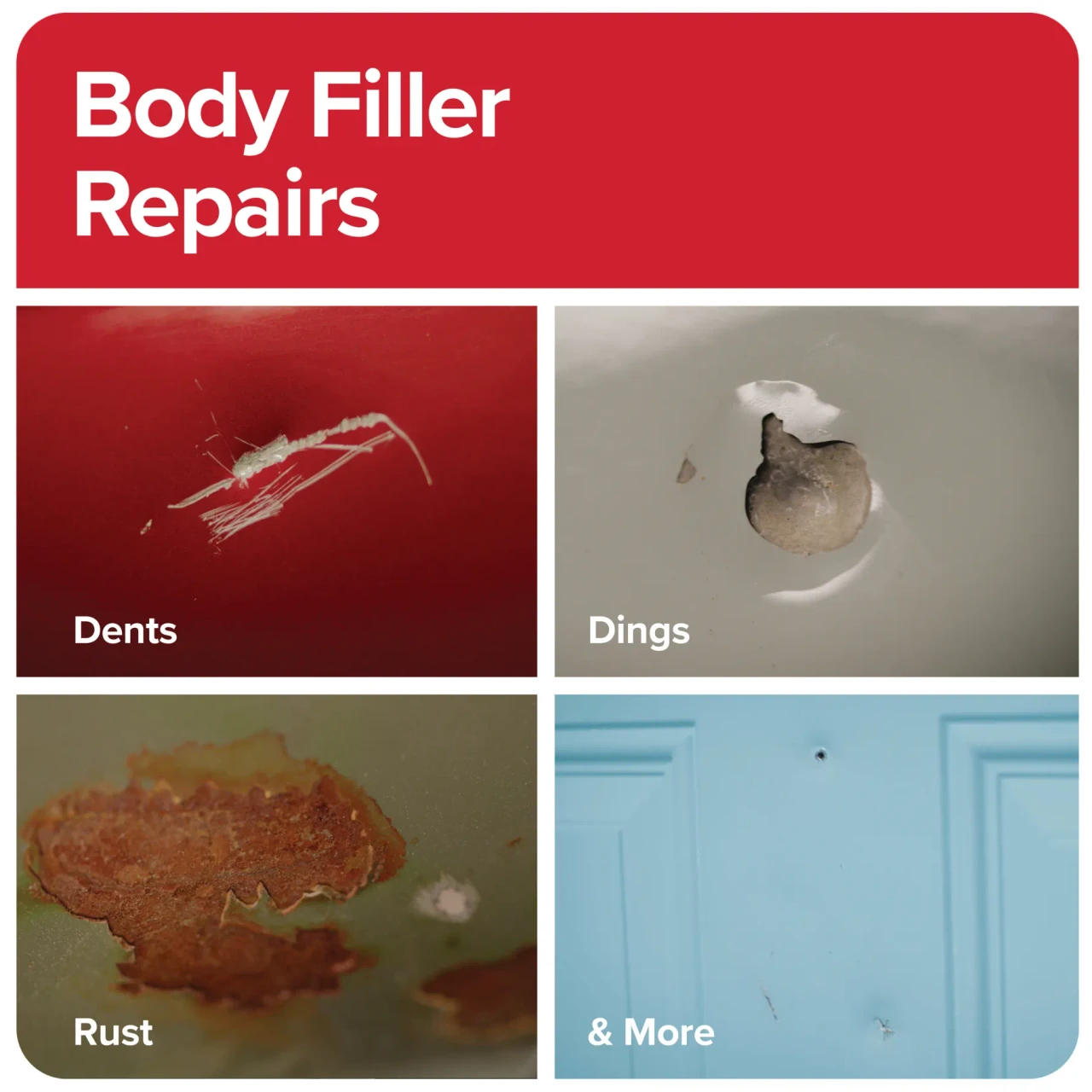 JB Weld Body Filler - Quart - Automotive & Home (40262) — product image 5