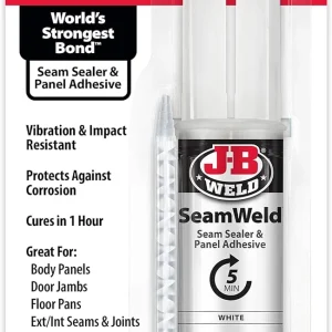 JB Weld Seamweld Syringe - 25Ml, White (50178)