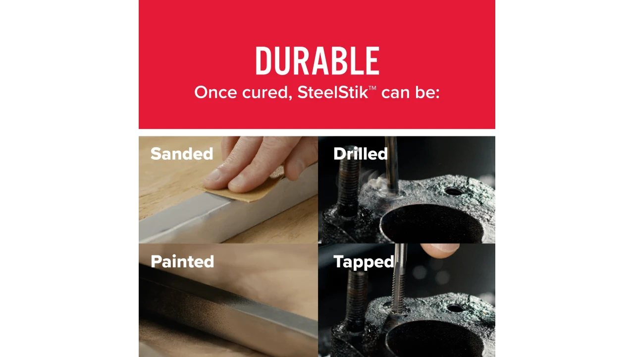 JB Weld Steelstik Epoxy Putty, 4 Oz. (8268U) — product image 5