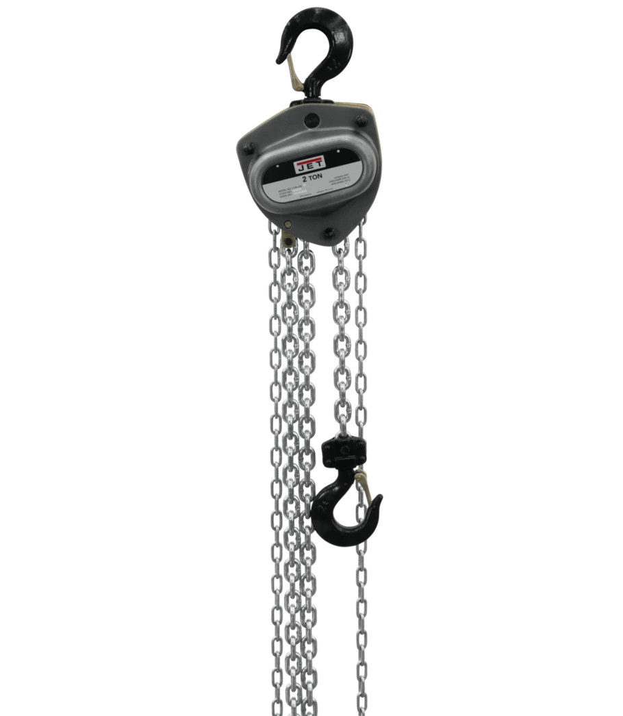Jet L100-200WO-10 2Ton Hoist w/10' Lift & Overload Protection (105100)