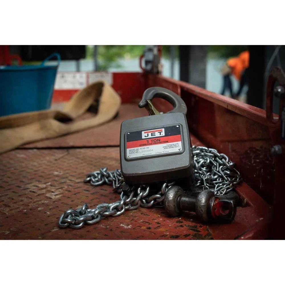Jet AL100-050-40 1/2-Ton Hand Chain Hoist w/ 40' Lift (133055) — product image 7