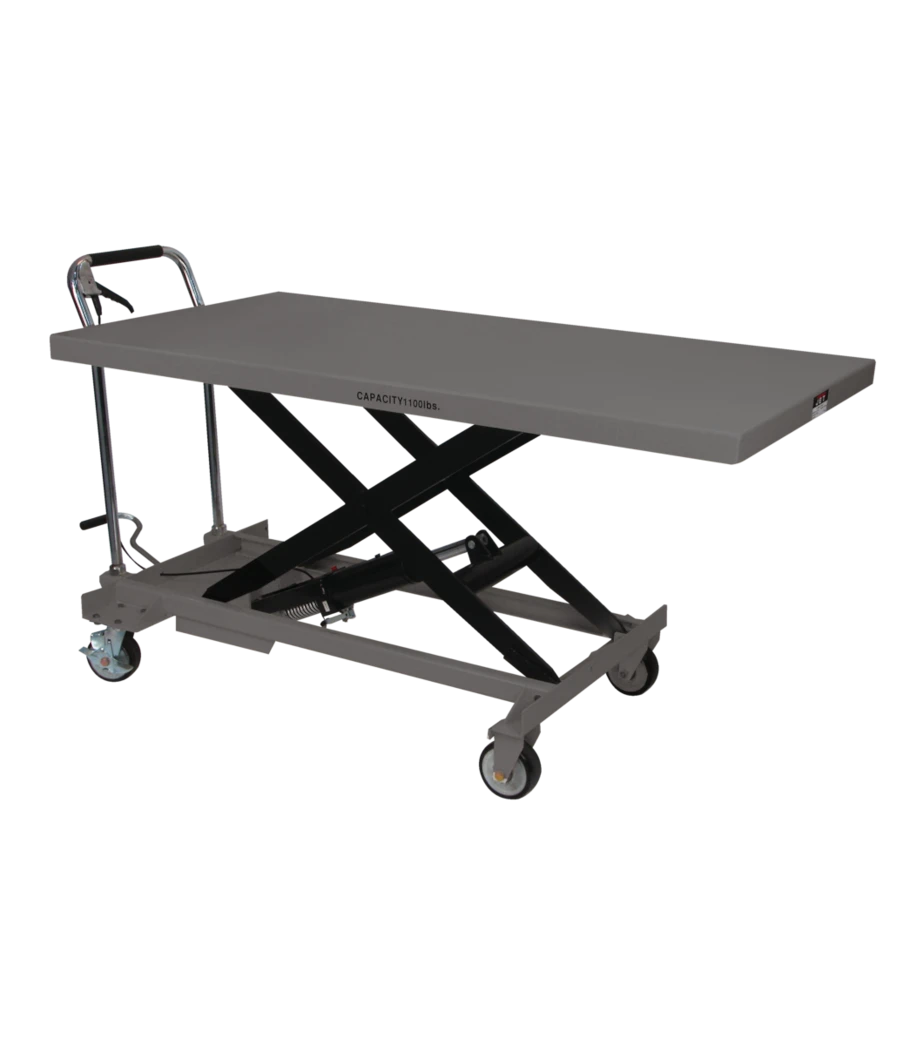 Jet SLT-1100 Jumbo Scissor Lift Table w/1100lb. Capacity (140780)
