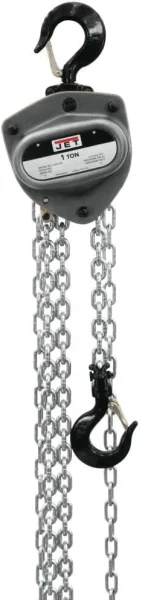 Jet L100-100WO-80 1 Ton Hoist 80" Lift w/ Overload Protection (203180)