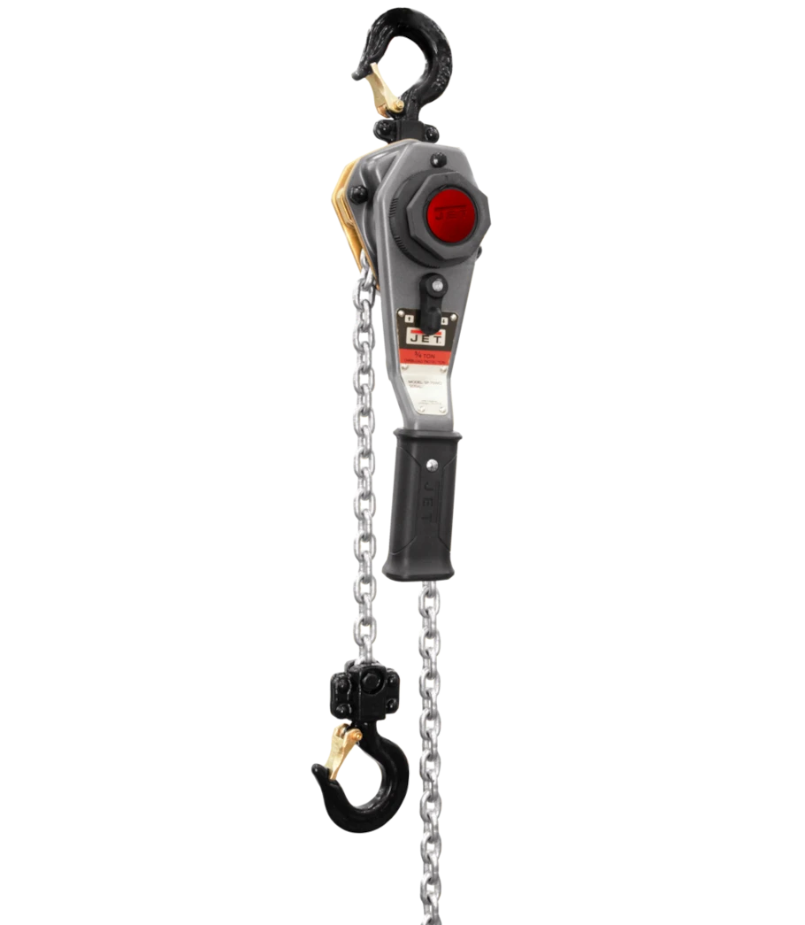 Jet 3/4 Ton Lever Hoist w/ 10' Lift & Overload Protection (376101)