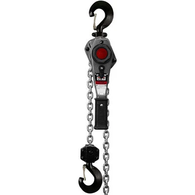 Jet 1.5T Hoist 10'Lift w/Overload Protection & Shipyard Hooks (376801)