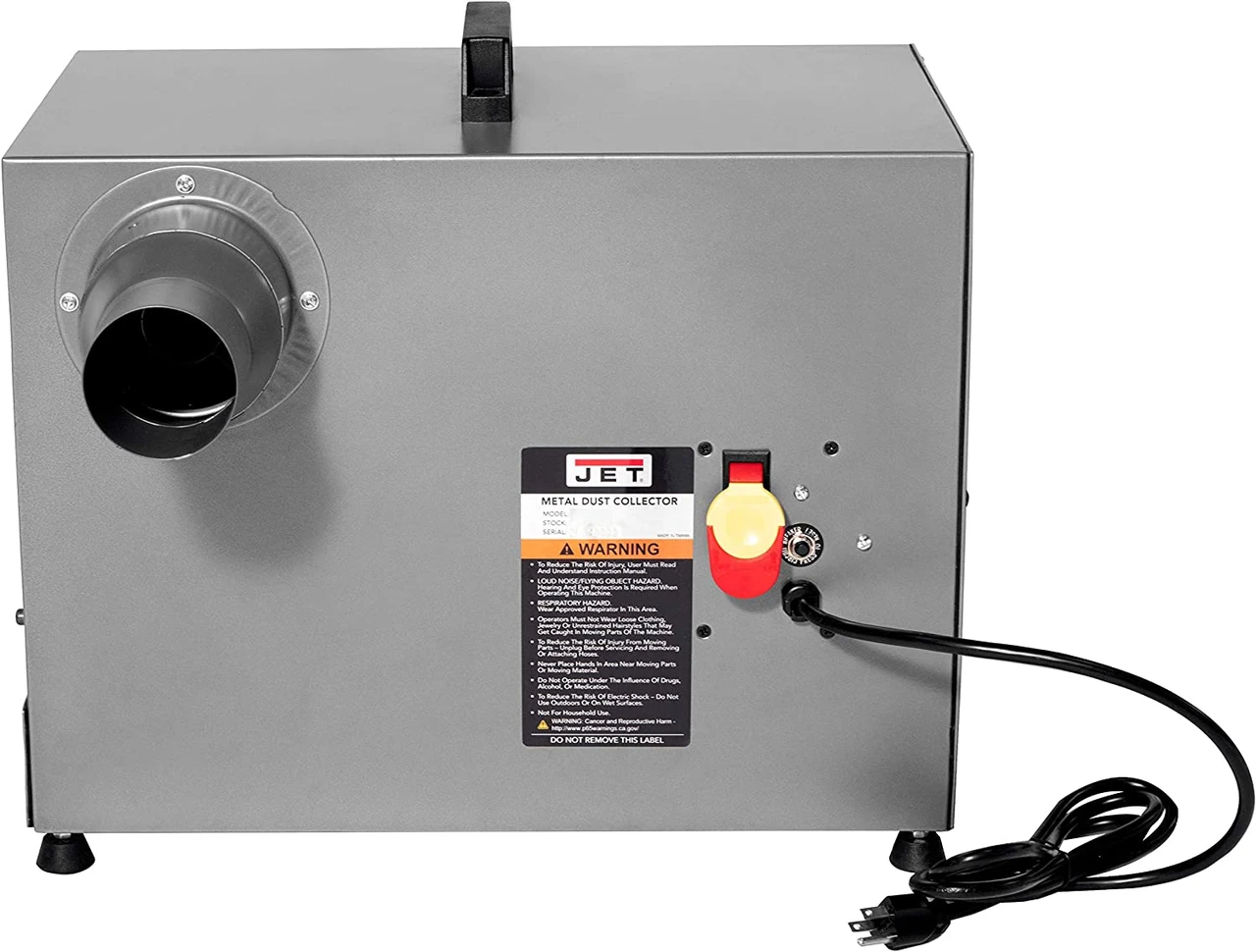 Jet JDC-500B 115V 1/3HP 1PH Bench Top Dust Collector (414850) — product image 3