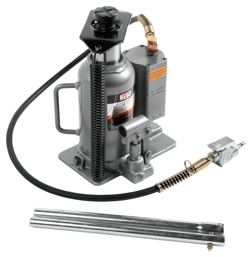 Jet AHJ-20 20 Ton Air / Hydraulic Bottle Jack with CS (456620) — product image 3