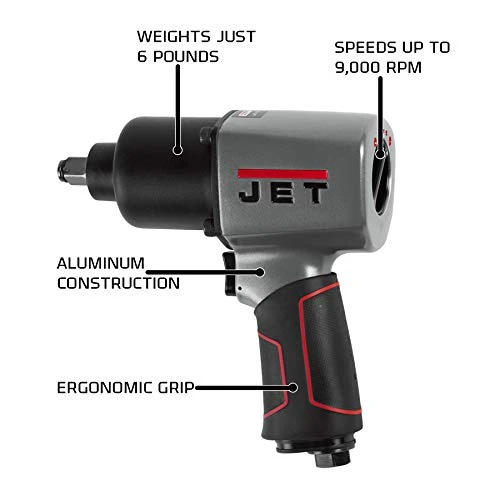 Jet 505104 JAT-104, 1/2-Inch Aluminum Impact Wrench — product image 2