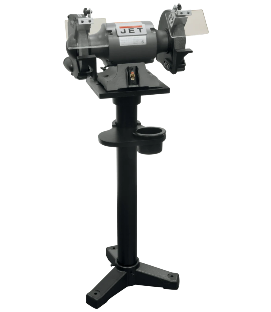 Jet JBG-8A 8" Bench Grinder and JPS-2A Stand (577102K)