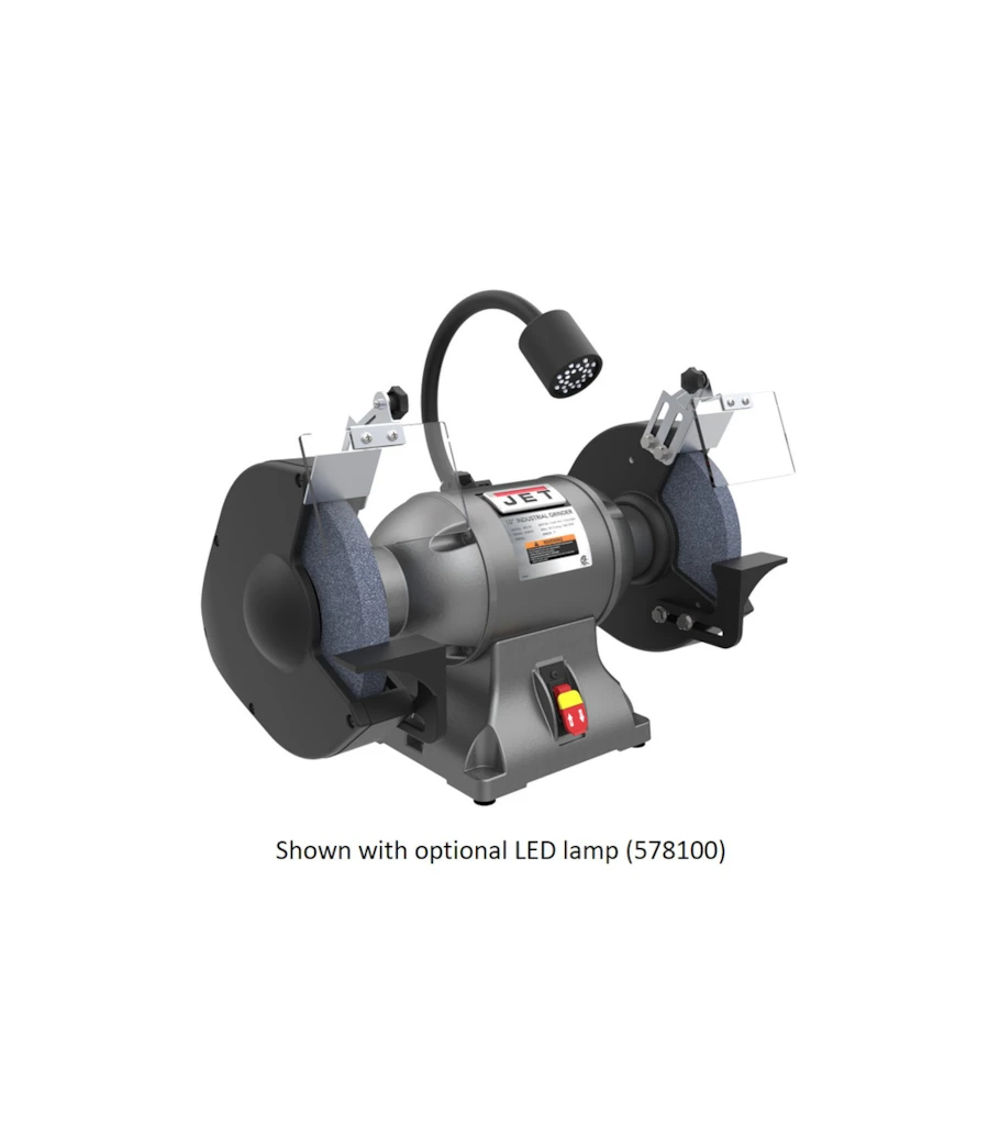 Jet IBG-10 1.5HP 1PH 115V 10" Industrial Bench Grinder (578010) — product image 2