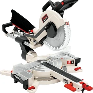 Jet JMS-12X 1PH 115V 12" Dual Bevel Miter Saw (707212)