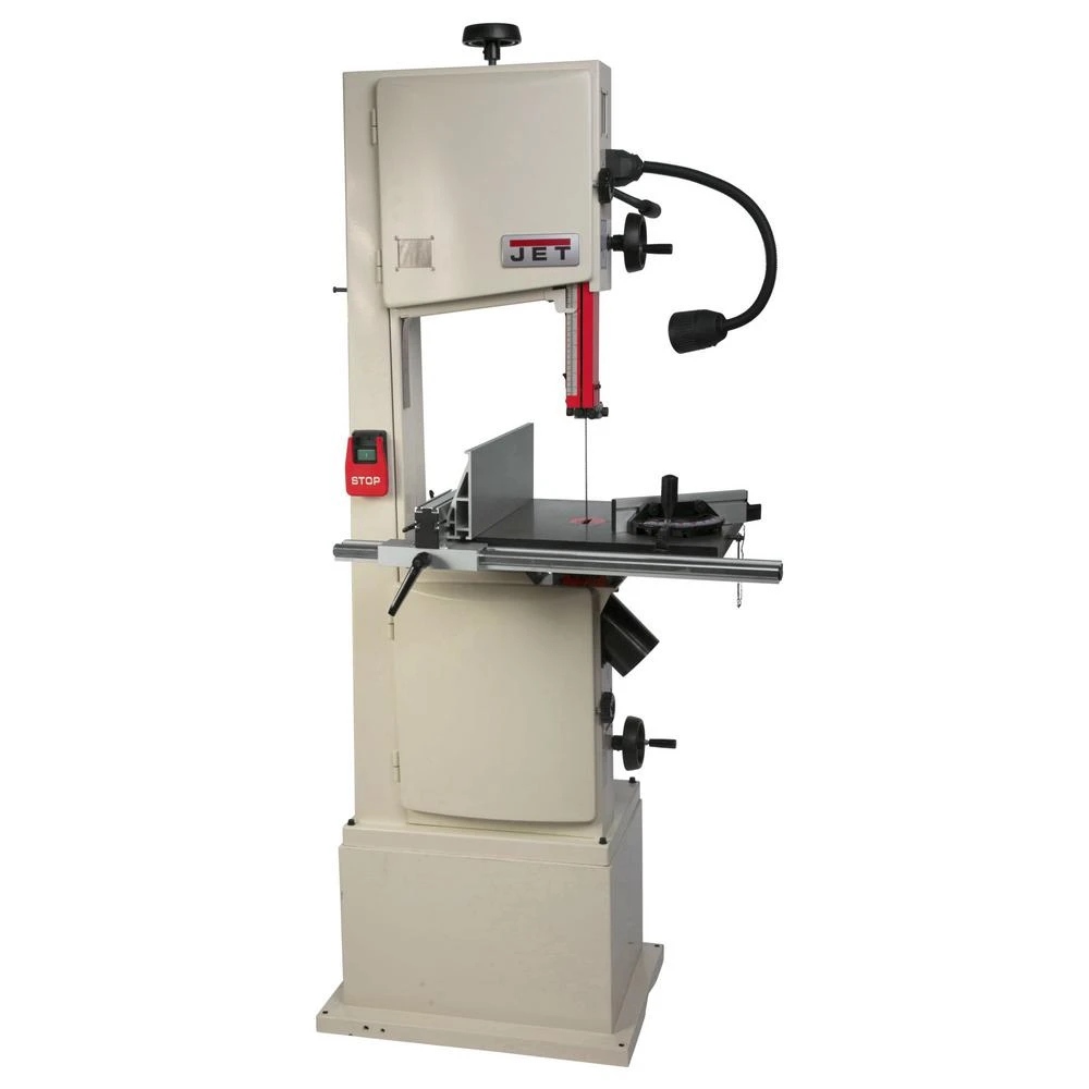 Jet 714400K 14 in. 1.75 HP, 1 pH, 115-Volt/230-Volt Steel Frame Bandsaw