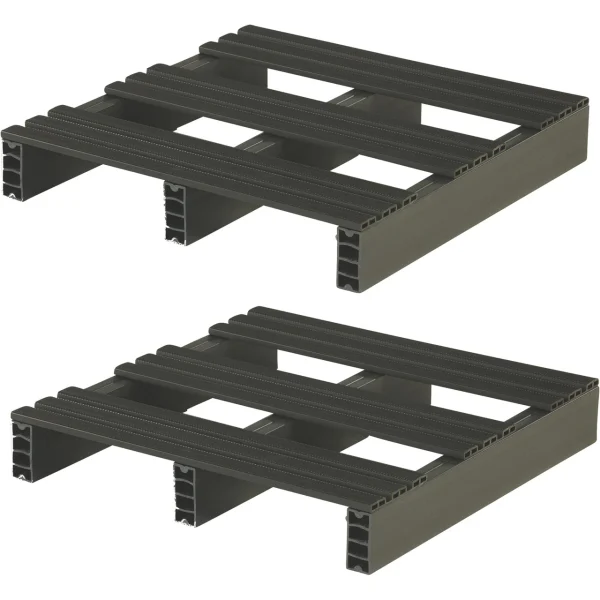 Jifram 2-Piece Recycled Plastic Storage Pads – 24" x 24" x 4" – Waterproof & Fire-Resistant (05000565)