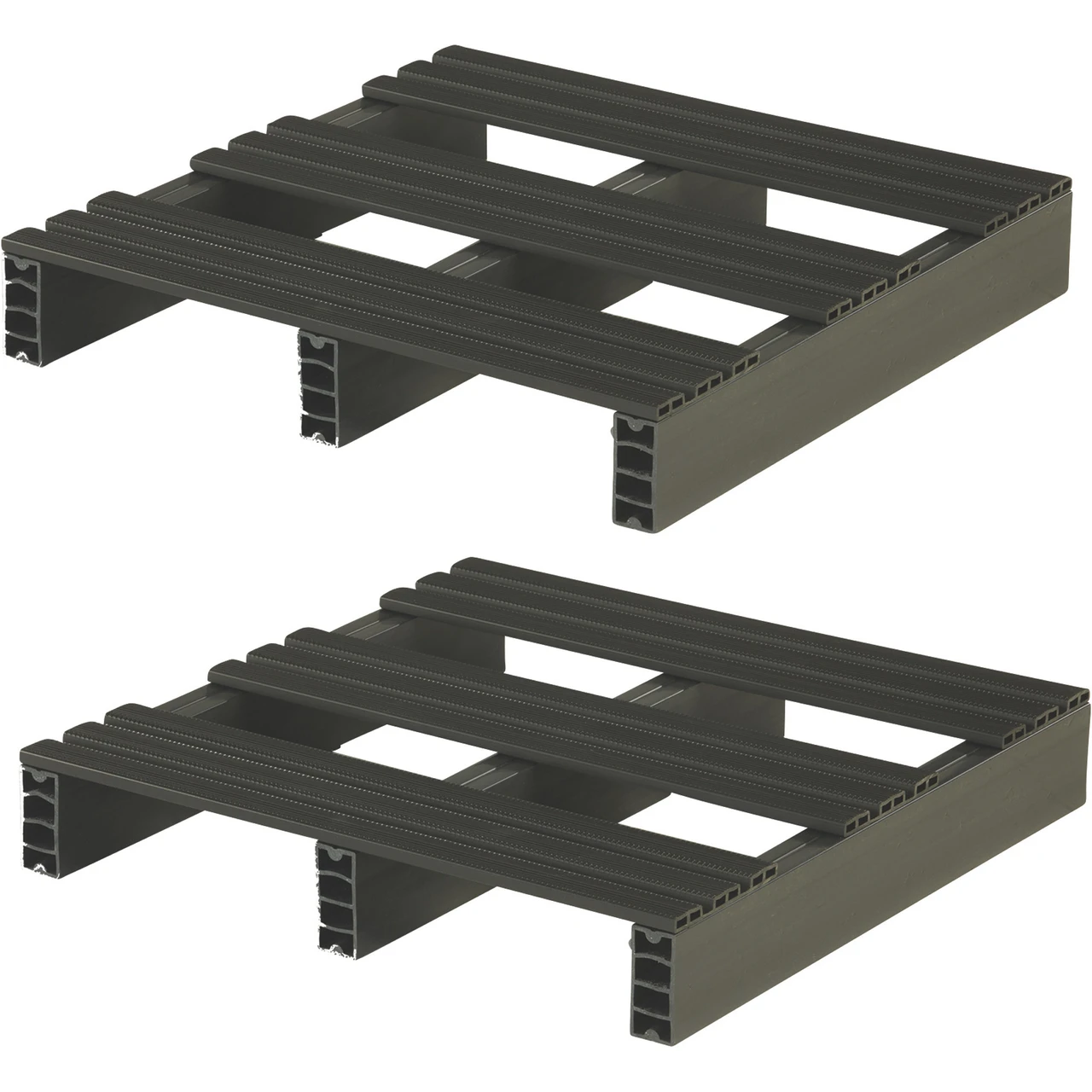 Jifram 2-Piece Recycled Plastic Storage Pads – 24" x 24" x 4" – Waterproof & Fire-Resistant (05000565)