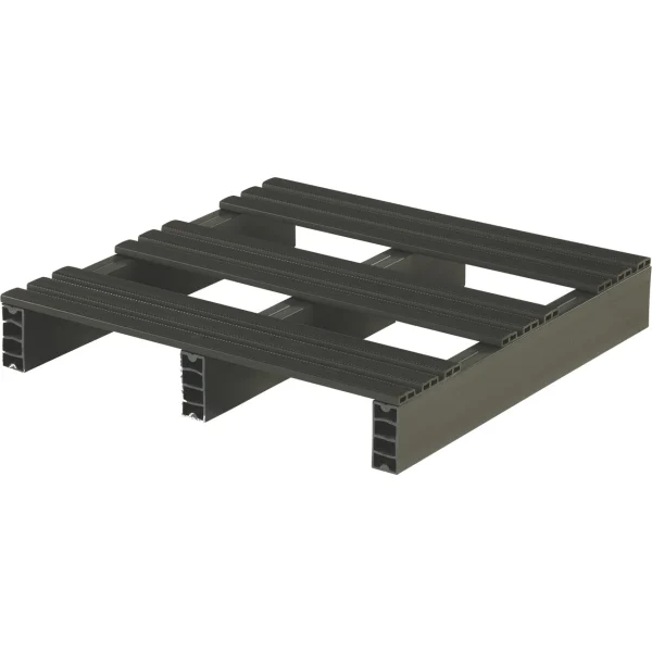 Jifram 24" x 24" Recycled Plastic Storage Pad with 2-Way Entry – 1,500 lb Capacity (05000180)