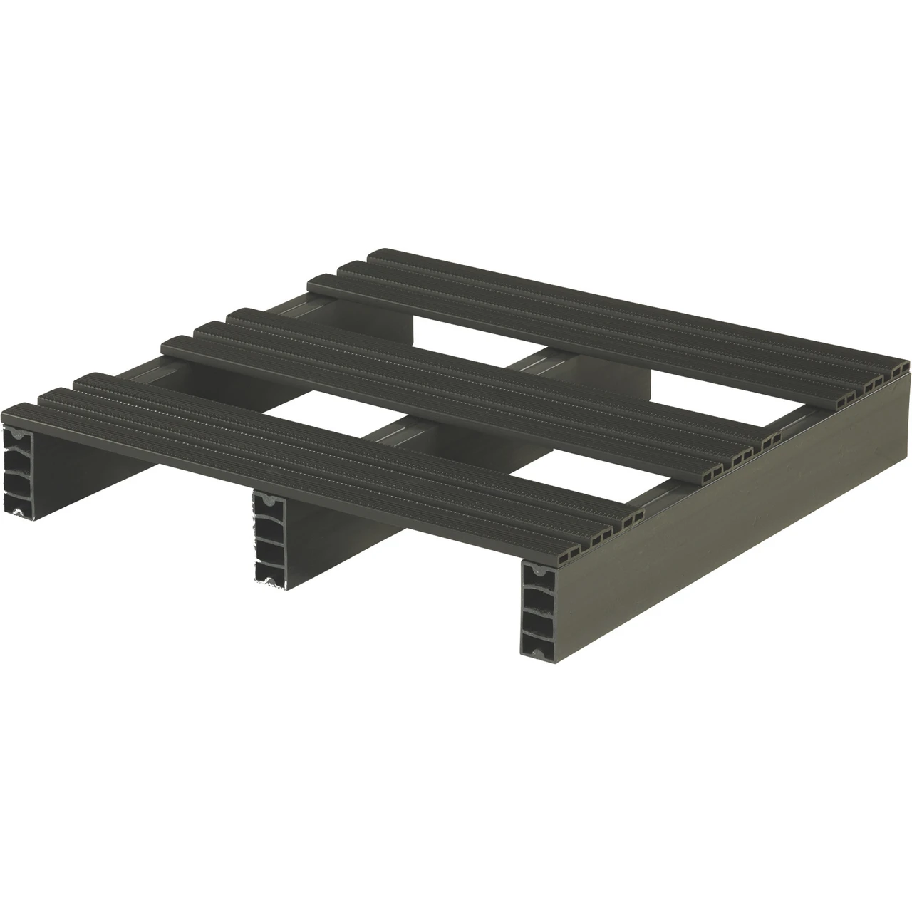 Jifram 24" x 24" Recycled Plastic Storage Pad with 2-Way Entry – 1,500 lb Capacity (05000180)