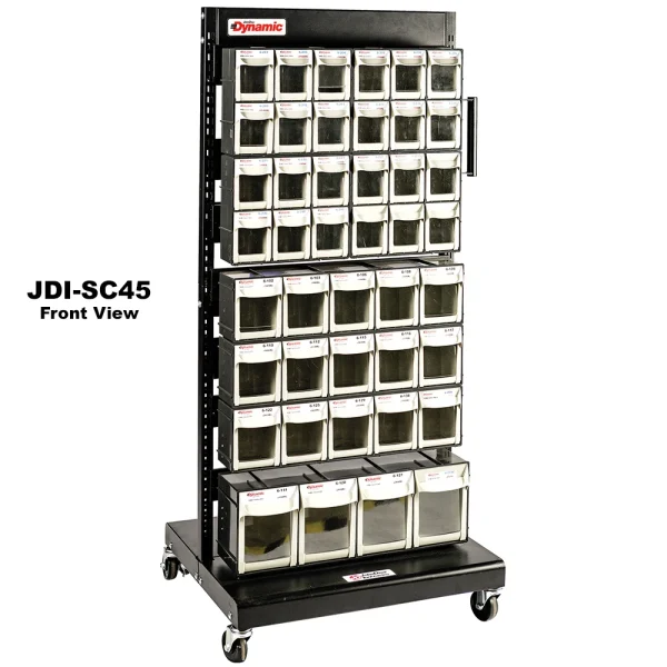 John Dow Dynamic Smart Cart 1-Side Flip Bins / 1-side Ultra Bins (JDI-SC45)