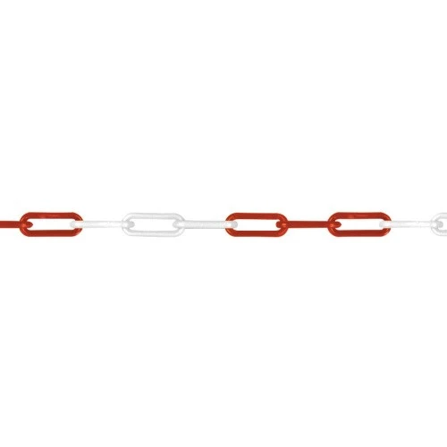 John Dow Industries Plastic Chain (Red/White Links0) 82' (PC82)