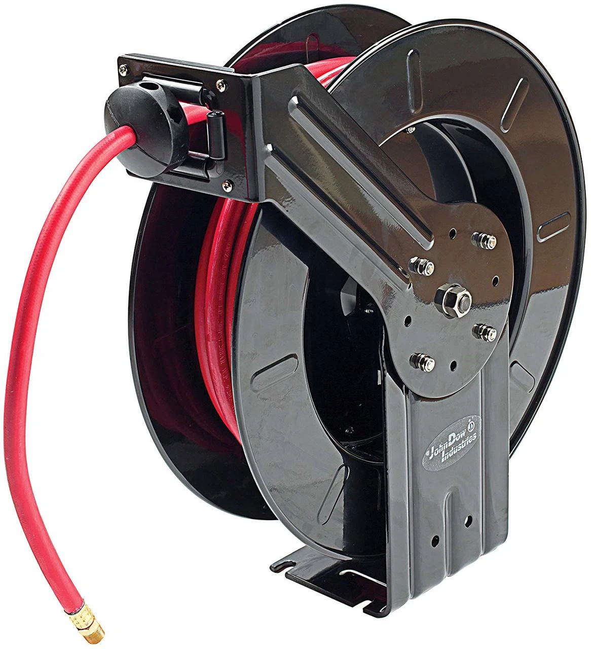 John Dow Professional 3/8 Inch 50 Ft Low Pressure Hose Reel (JD-3850)