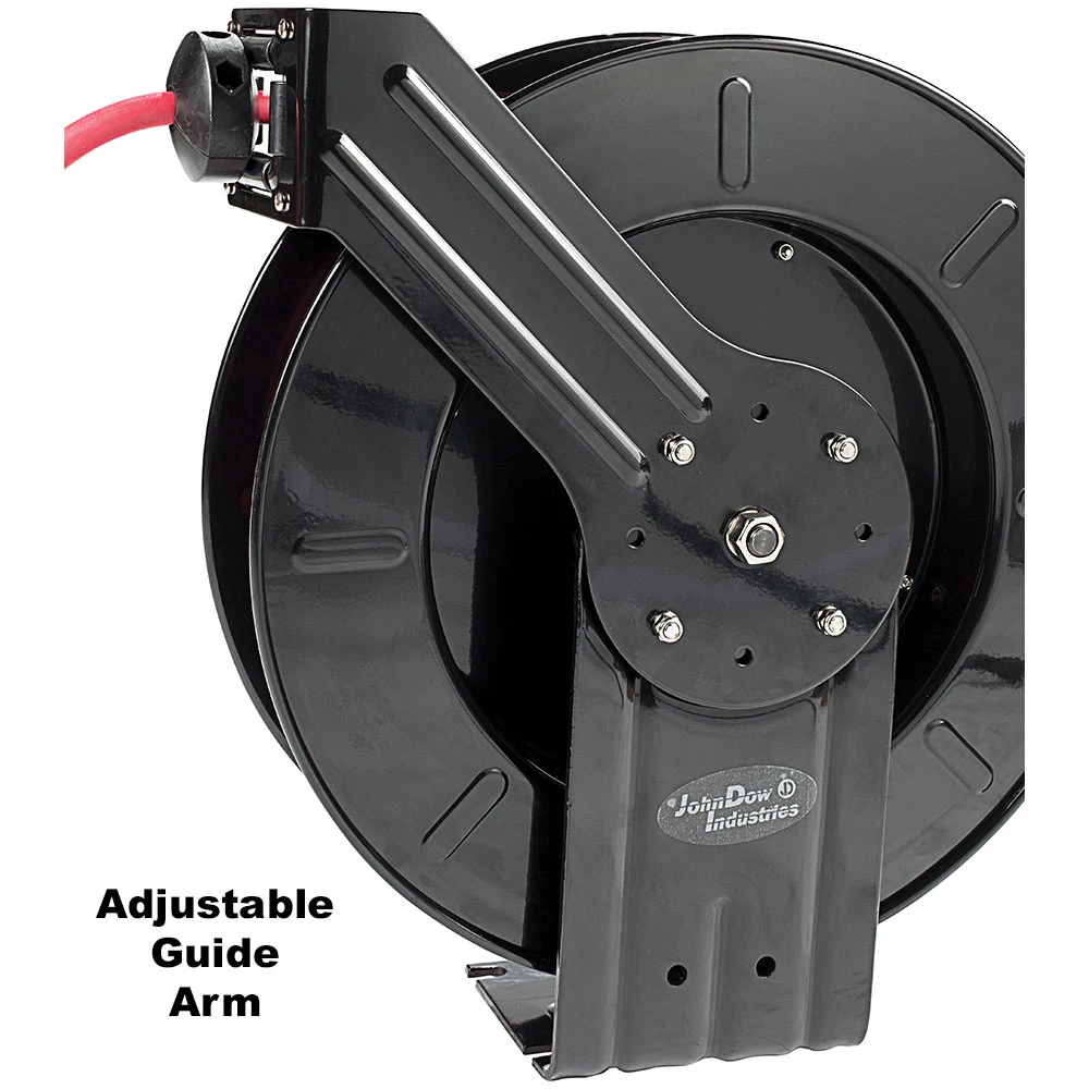 John Dow High-Pressure 1/4 Inch 50 Ft Professional Hose Reel (JDH-1450) — product image 3