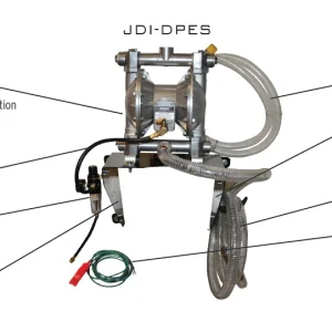 John Dow JDI-DPES Diaphragm Pump Evacuation System Kit