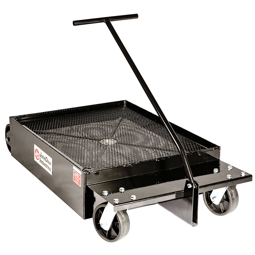 John Dow 17-Gallon Low Profile Oil Drain for Heavy-Duty Equipment (JDI-LP4)