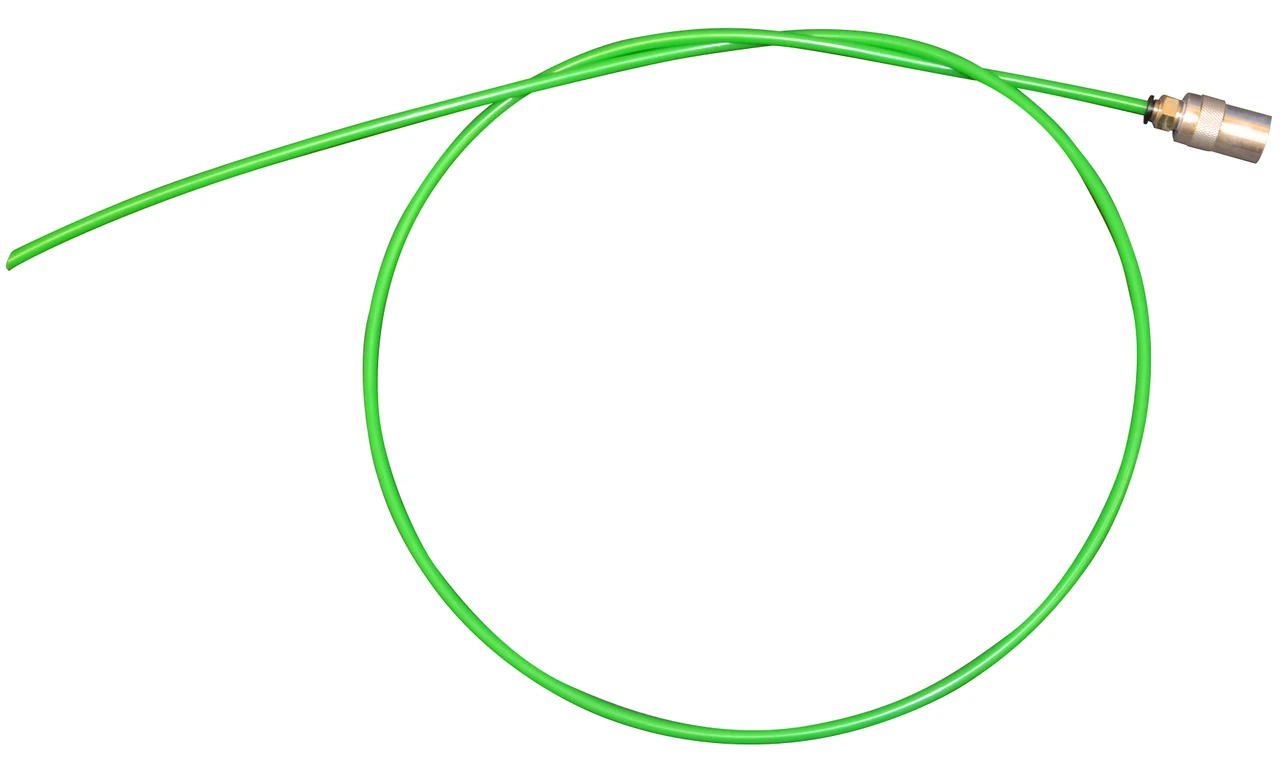 John Dow PR6-700-60 Fluid Evacuator Flexible Probe 9/16" x 60" Green