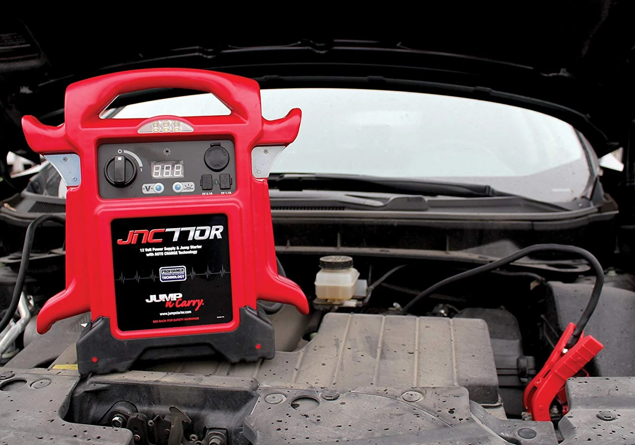Jump-N-Carry JNC770R 1700 Peak Amp Premium 12-Volt Jump Starter - Red — product image 3