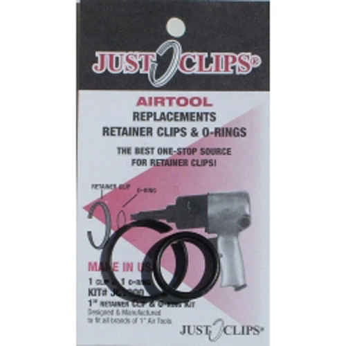 Just Clips 1000-5 5 Pack 1" Anvil Retainer Clip Refill Kit