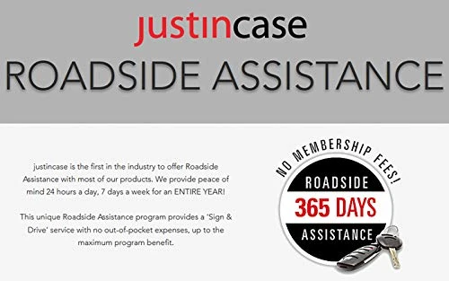 Justin Case JCBC2004 20' 4-Guage Booster Cable with 365-Day Roadside Assistance — product image 2