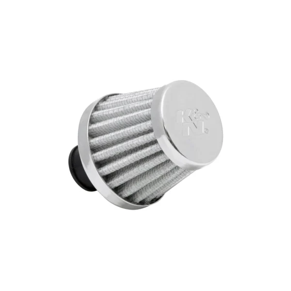K&N Filters Crankcase Vent Air Filter 3/8IN1/2INID FLG X 2INOD B X 1-3/4INH X 1.5INTP (KNN62-1600WT)