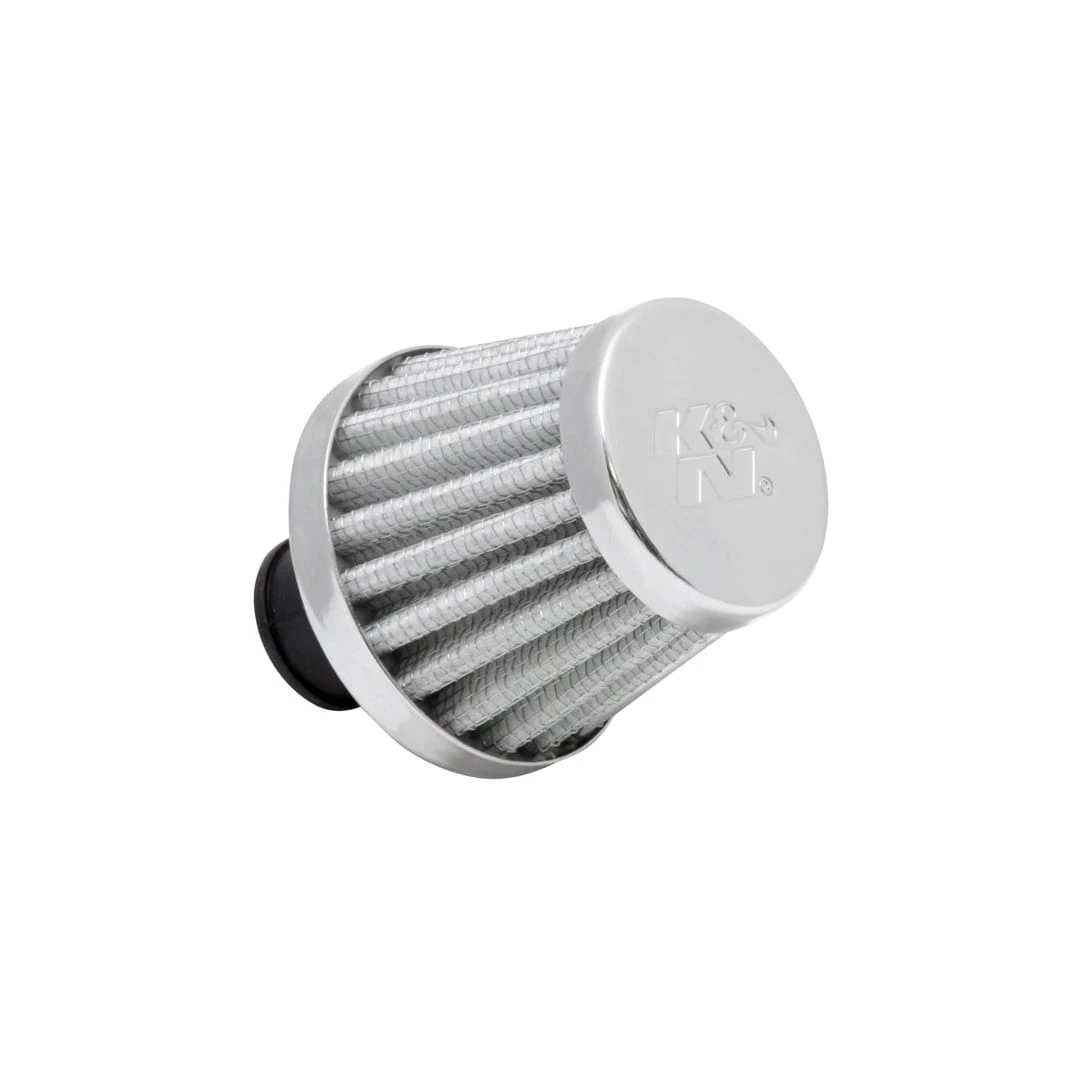 K&N Filters Crankcase Vent Air Filter 3/8IN1/2INID FLG X 2INOD B X 1-3/4INH X 1.5INTP (KNN62-1600WT)