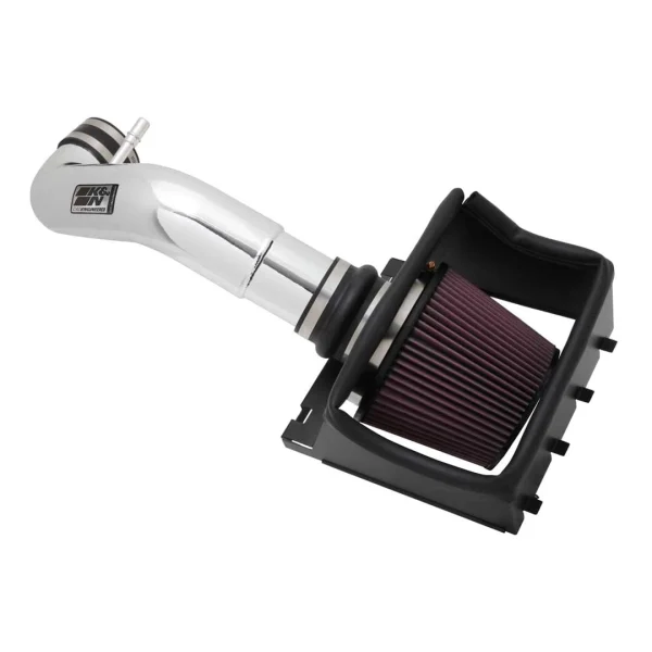K&N Filters High-Flow Air Intake for F150 5.0L V8 (KNN77-2581KP)