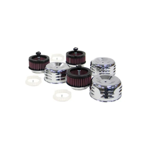 K&N Filters LVRD 2-3/16" OR 2-5/18" FLG 4 TOP(3) Air Filter (KNN60-0503)