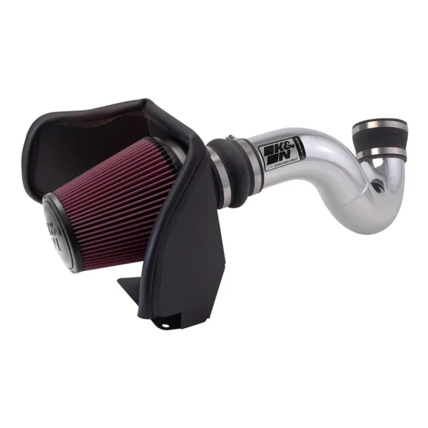 K&N Filters Performance Air Intake Kit for GM Silverado/Sierra Classic & SUV V8 4.8L/5.3L/6.0L (KNN77-3050KP)