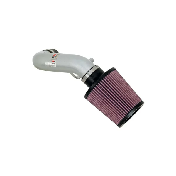K&N Filters Typhoon Air Intake for Acura RSX 2.0L / Honda CR-V 2.4L - Silver (KNN69-0015TS)