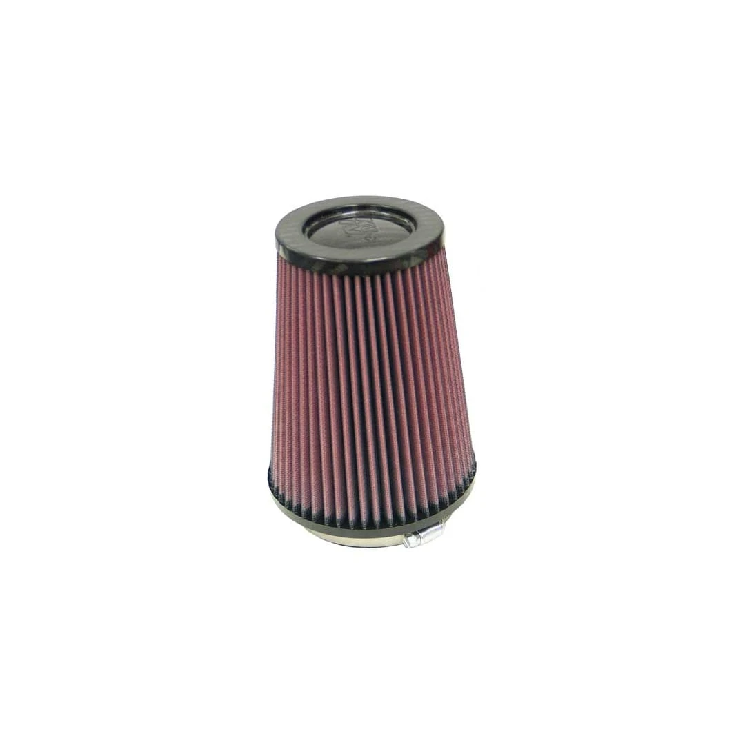 K&N Filters Universal Air Filter - 4" FLG x 5-3/8" B x 4" T x 7" H - Carbon Fiber Top (KNNRP-4970)