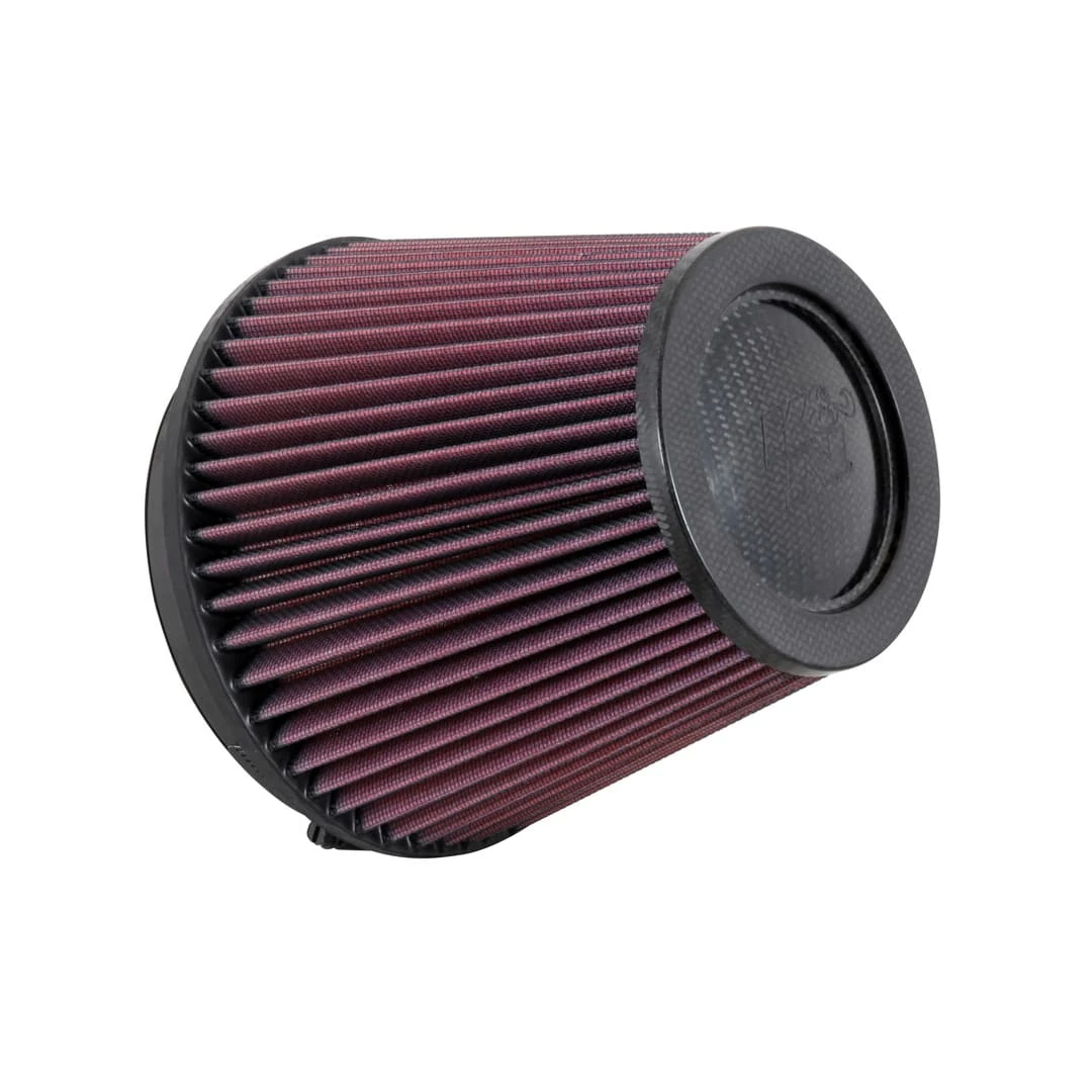 K&N Filters Universal Air Filter Carbon Fiber Top - 6"FLG, 7-1/2"B, 5"T, 6"H (KNNRP-5168)