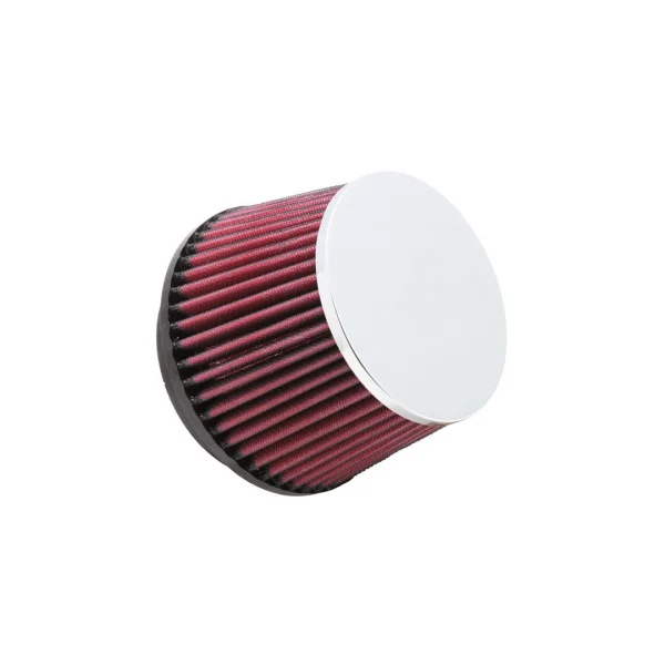 K&N Filters Universal Chrome Air Filter – 100MM FLG ID 138MM BOD X 114MM TOD 92MM H (KNNRC-5057)