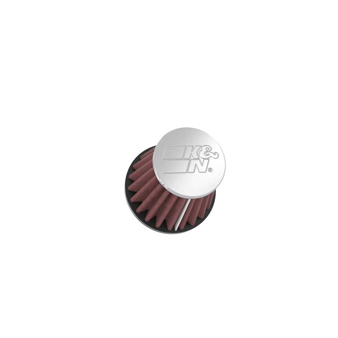 K&N Filters Universal Chrome Filter - 1-11/16" FLG x 3" B x 2" T x 2-3/4" H (KNNRC-1070)
