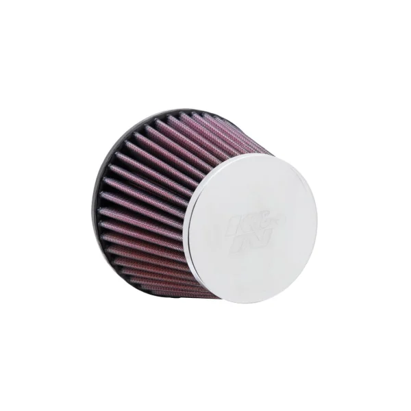K&N Filters Universal Chrome Filter - 3-1/8" FLG x 4-15/16" B x 3-1/2" T x 3-15/16" H (KNNRC-9270)
